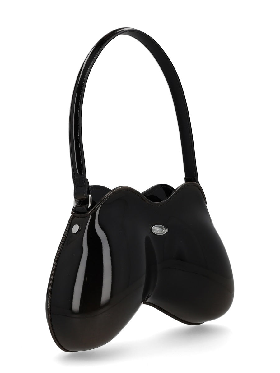 Double-D Bag Black Polyurethane Shoulder
