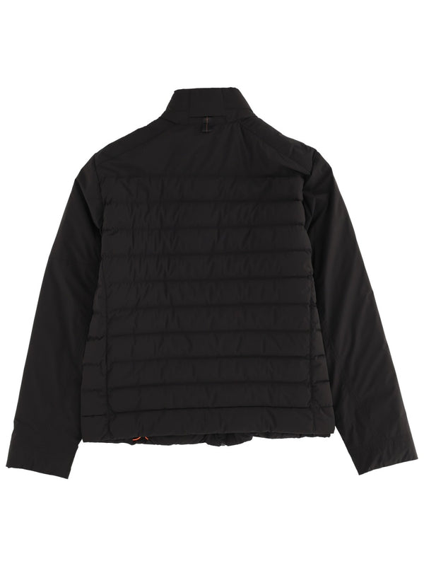 Black Down Jacket Berel Polyamide Trench & Raincoats