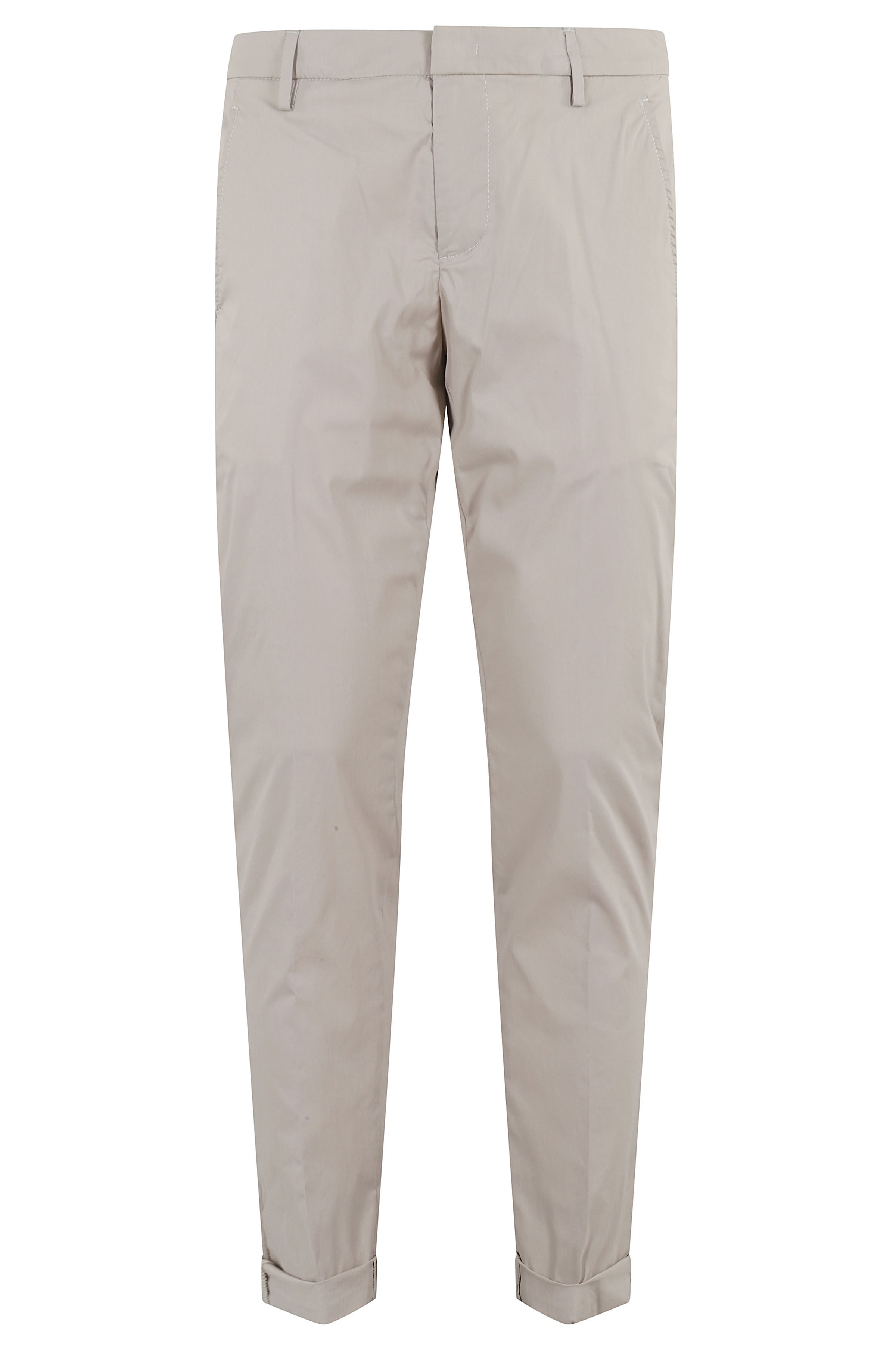 Pantalone Slim Chino Gaubert Nude & Neutrals Cotone Poliammide Elastan Pantaloni