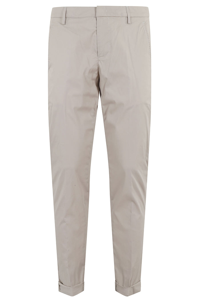 Pantalone Slim Chino Gaubert Nude & Neutrals Cotone Poliammide Elastan Pantaloni