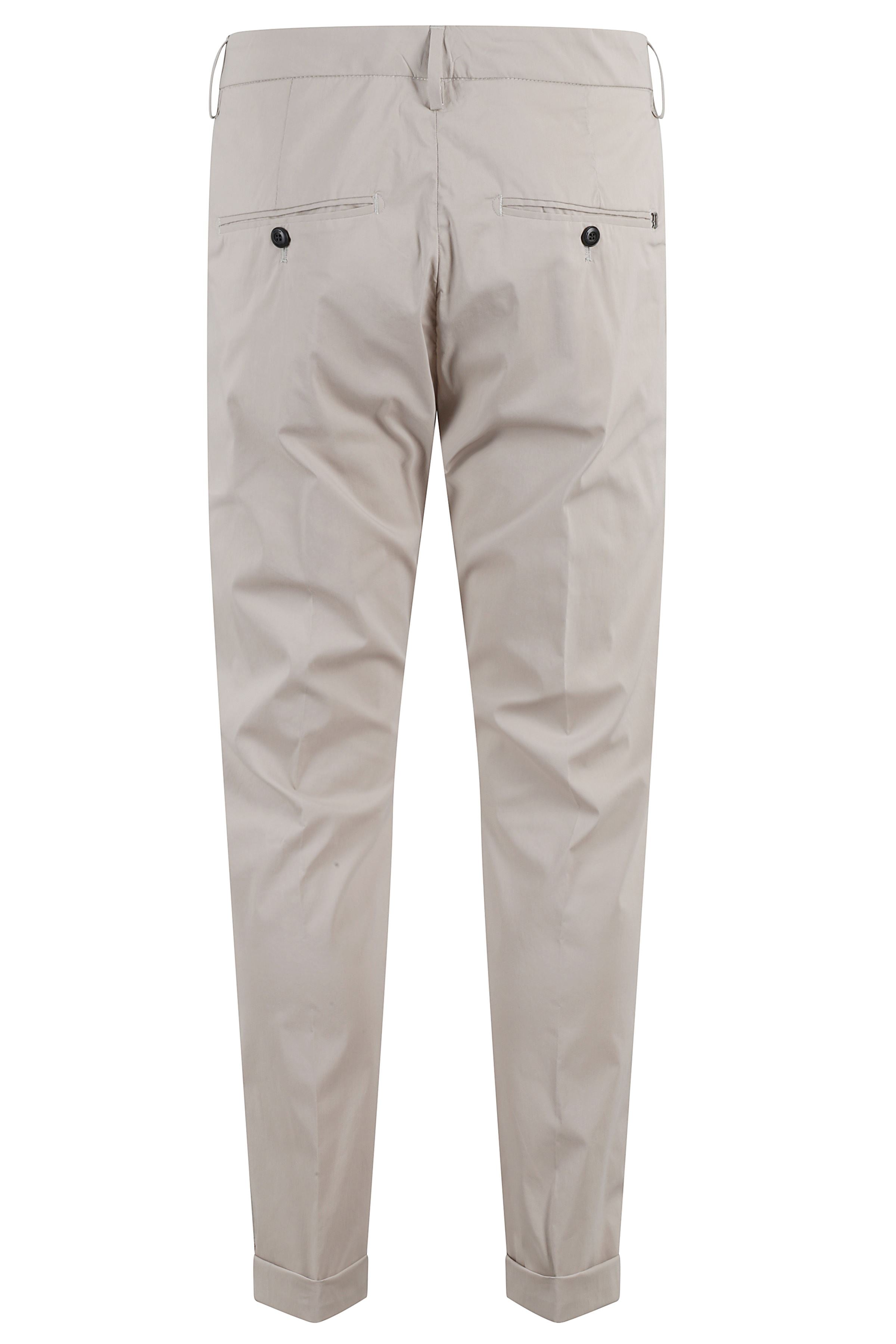 Pantalone Slim Chino Gaubert Nude & Neutrals Cotone Poliammide Elastan Pantaloni