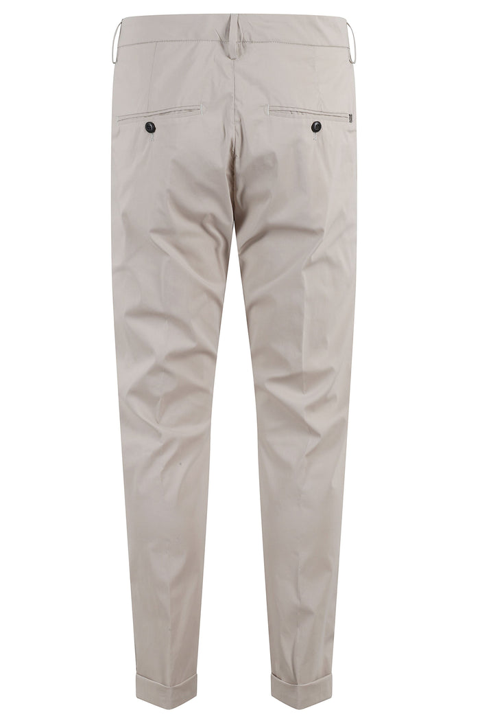 Pantalone Slim Chino Gaubert Nude & Neutrals Cotone Poliammide Elastan Pantaloni