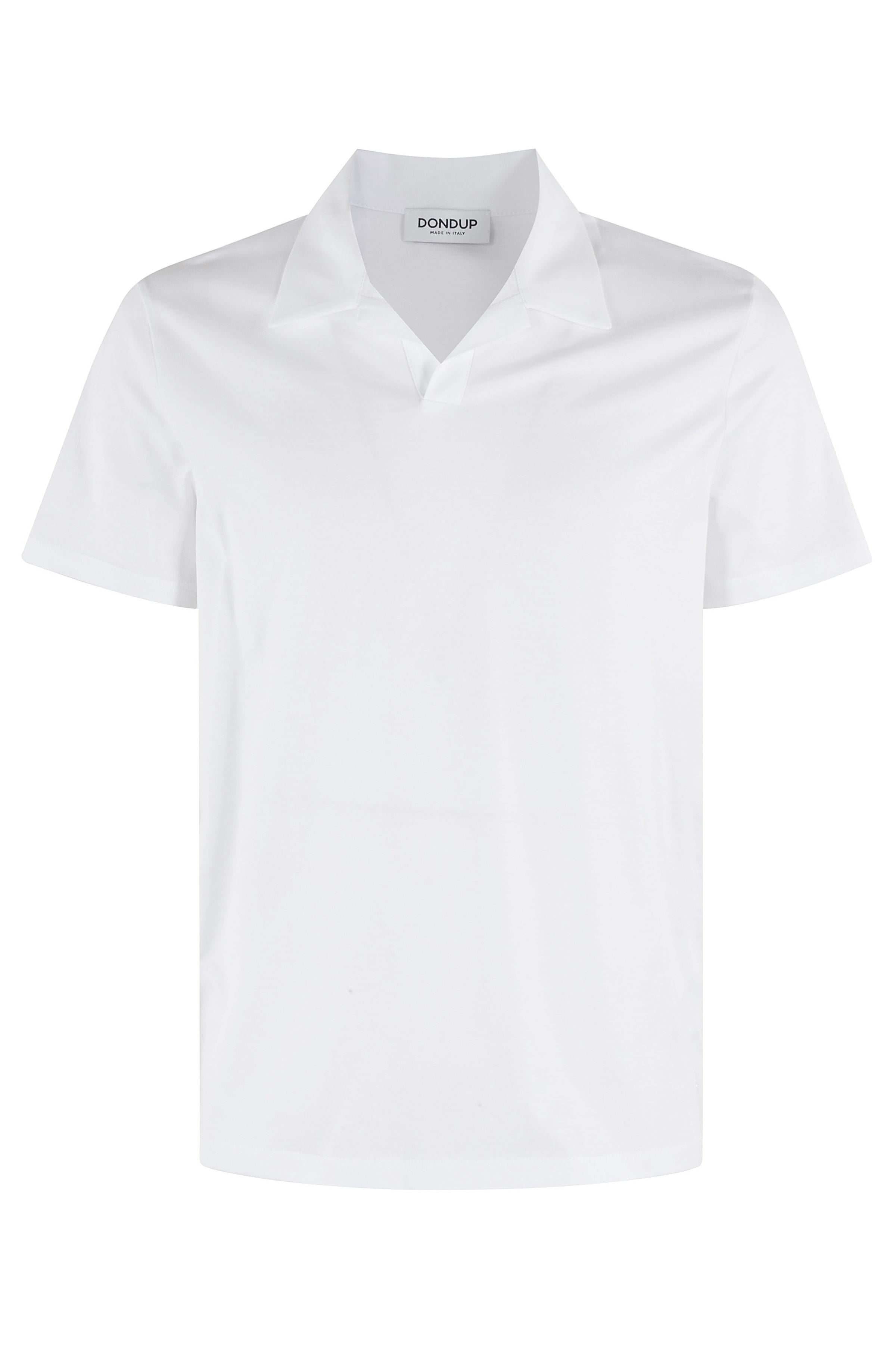 Polo Regular In Jersey White Cotone