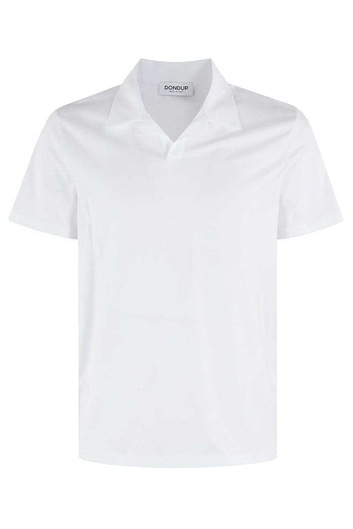 Polo Regular In Jersey White Cotone