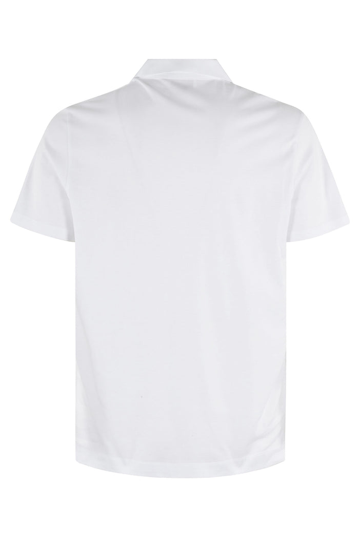 Polo Regular In Jersey White Cotone