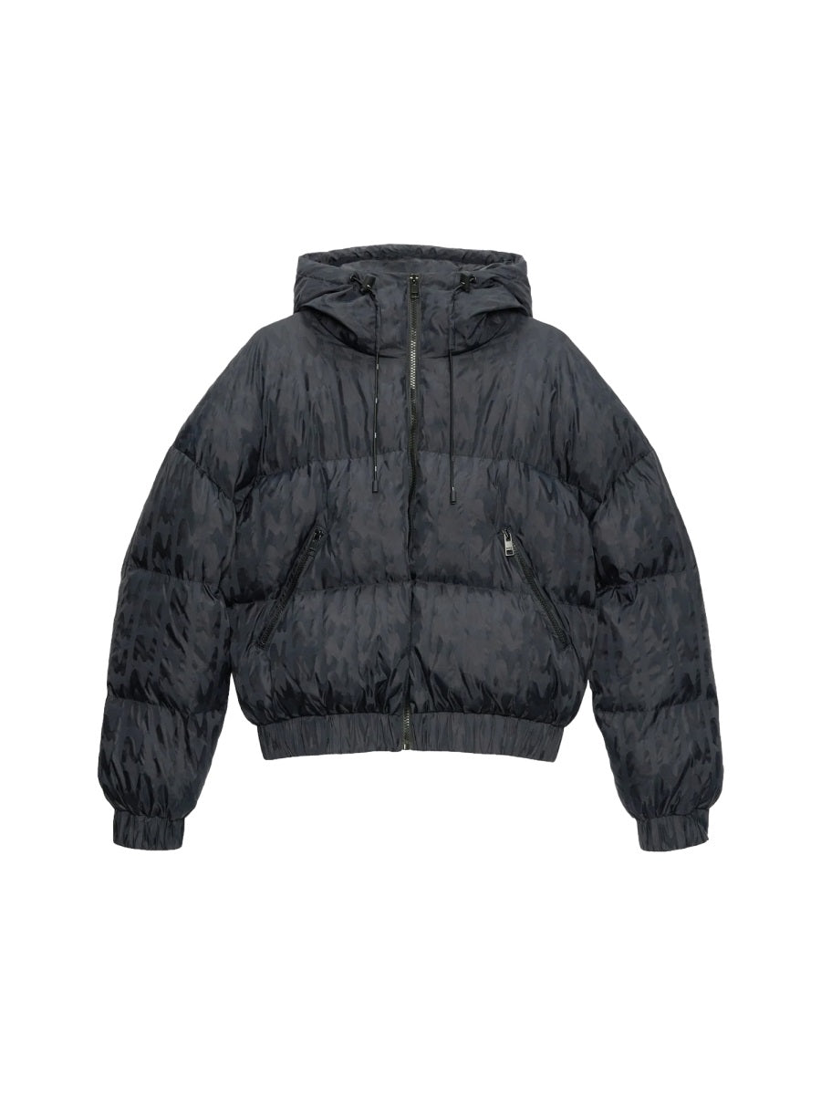 Padded Down Jacket Black Polyamide