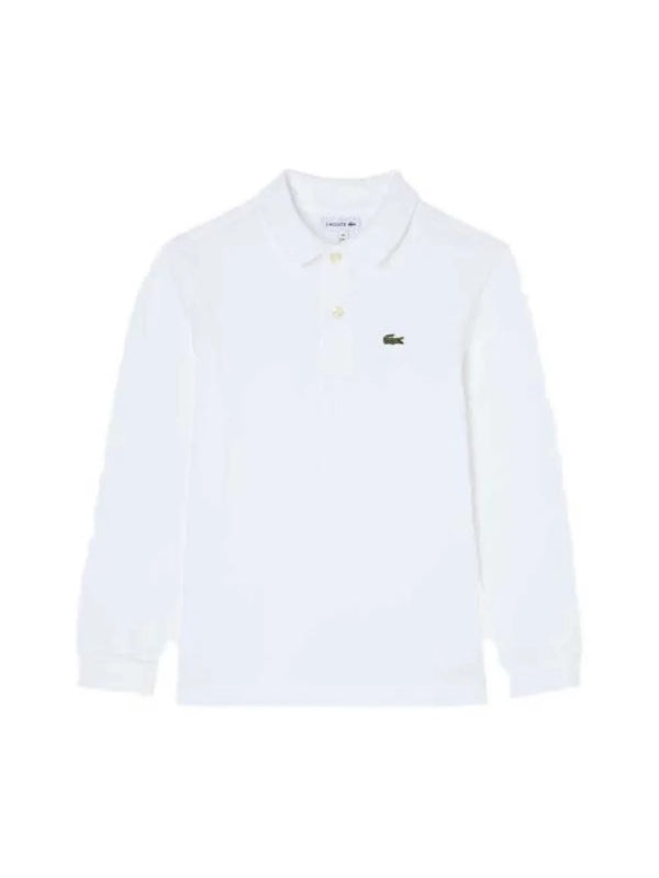 Polo Shirt White Cotton