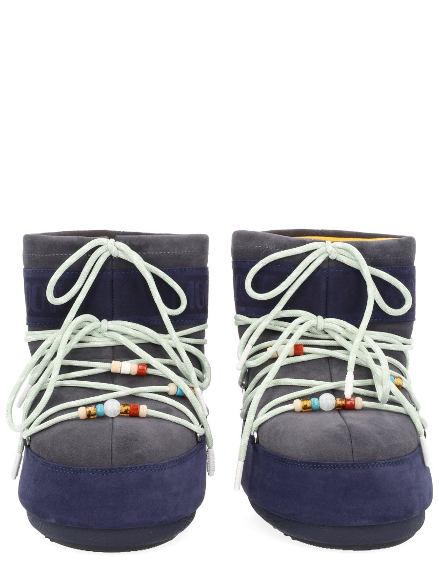 Moon Boot X Guest Residence Blue Cow Suede
