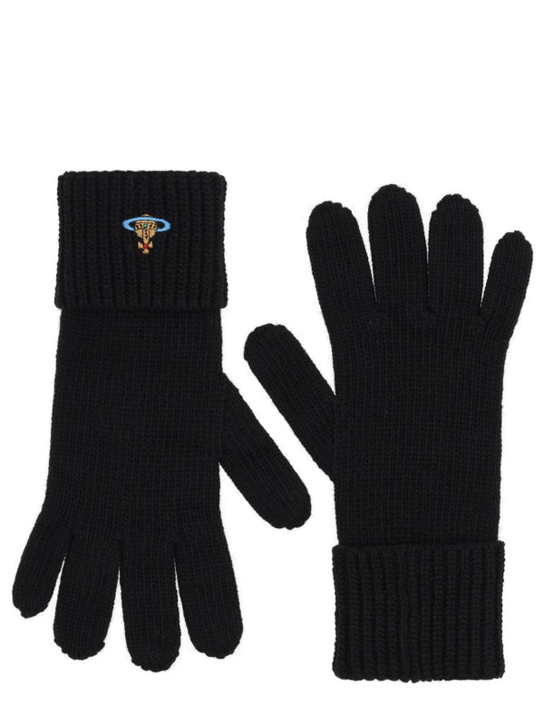Wool Gloves Black