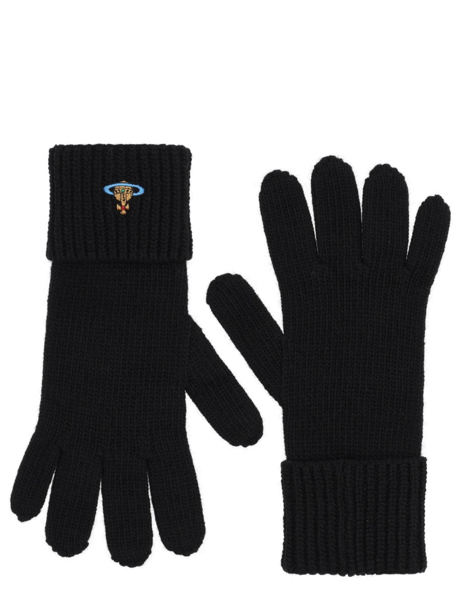 Wool Gloves Black