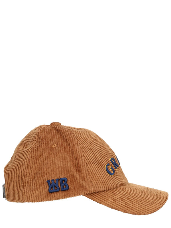 Grace Baseball Cap Brown Cotton Hat