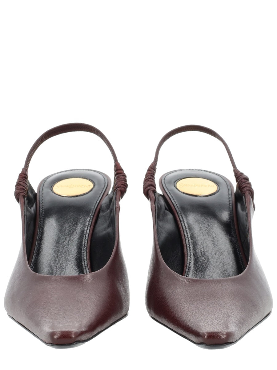 Anne-Marie Pumps Brown Lamb Leather