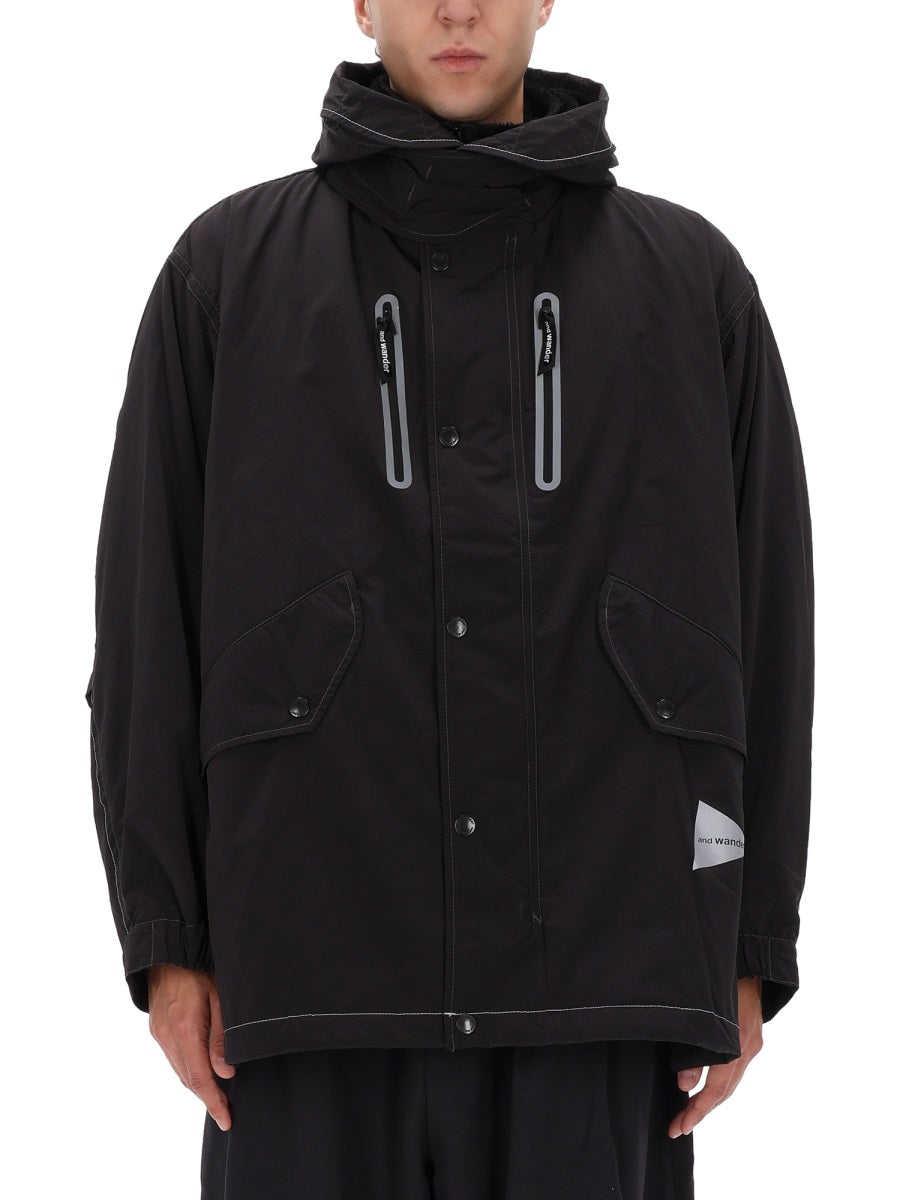 Fishtail Octa Jacket Black Polyester