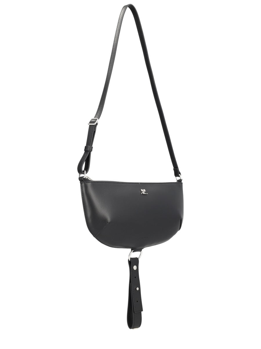 Holy Eclipse Bag Black Calf Leather Handbags