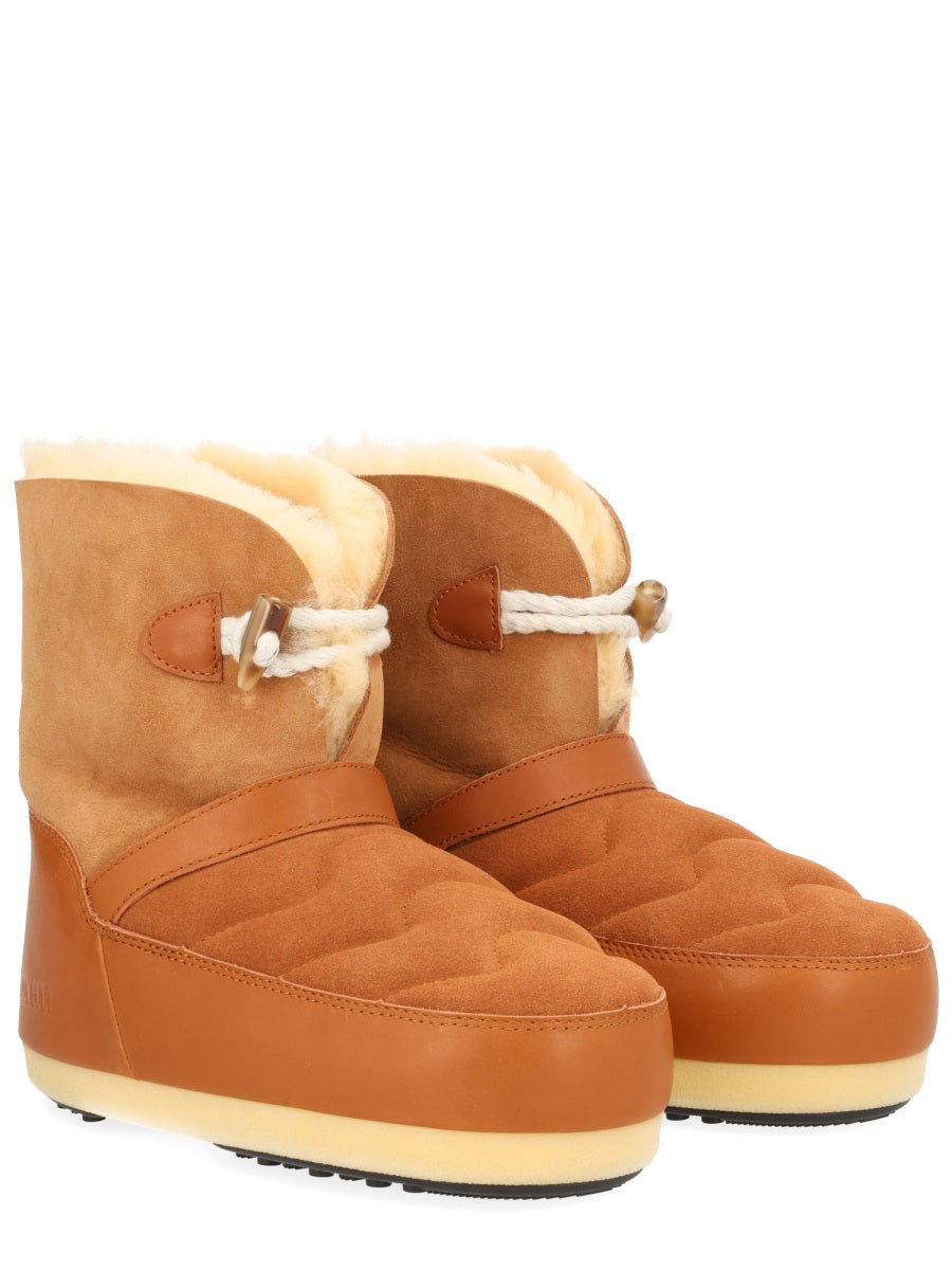 Boot Evx Igloo Beige Cow Leather
