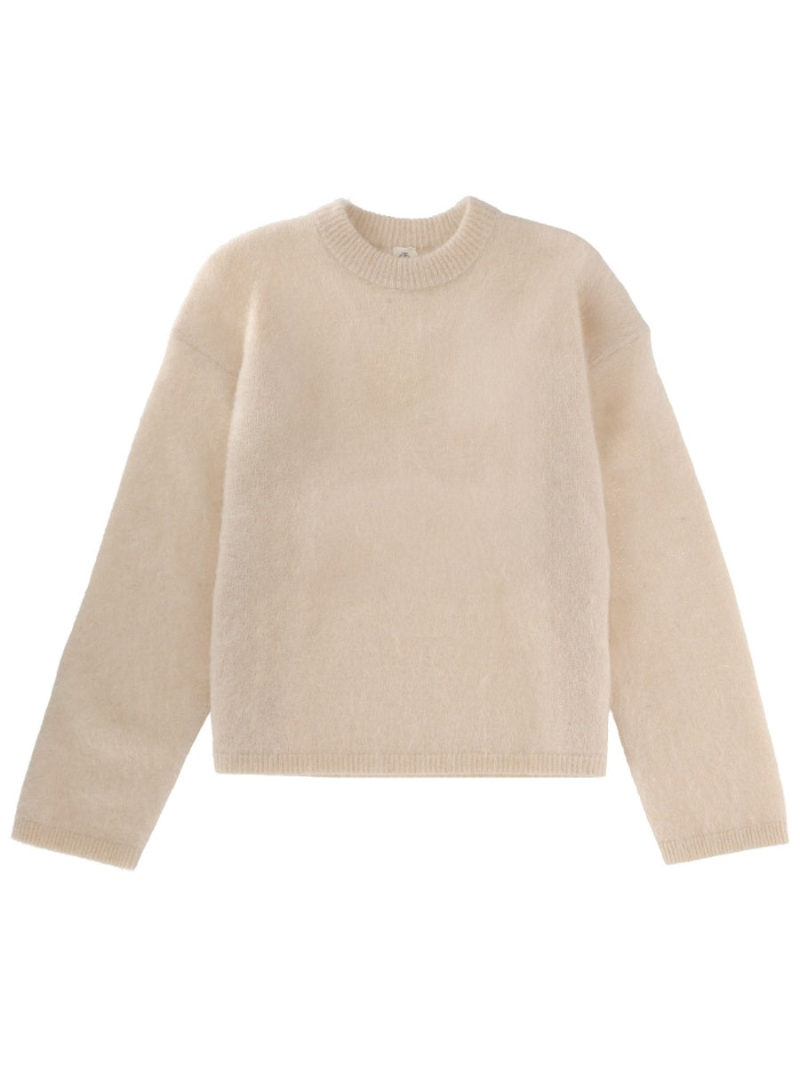 Ivory Boyfriend Sweater Mohair Jumpers