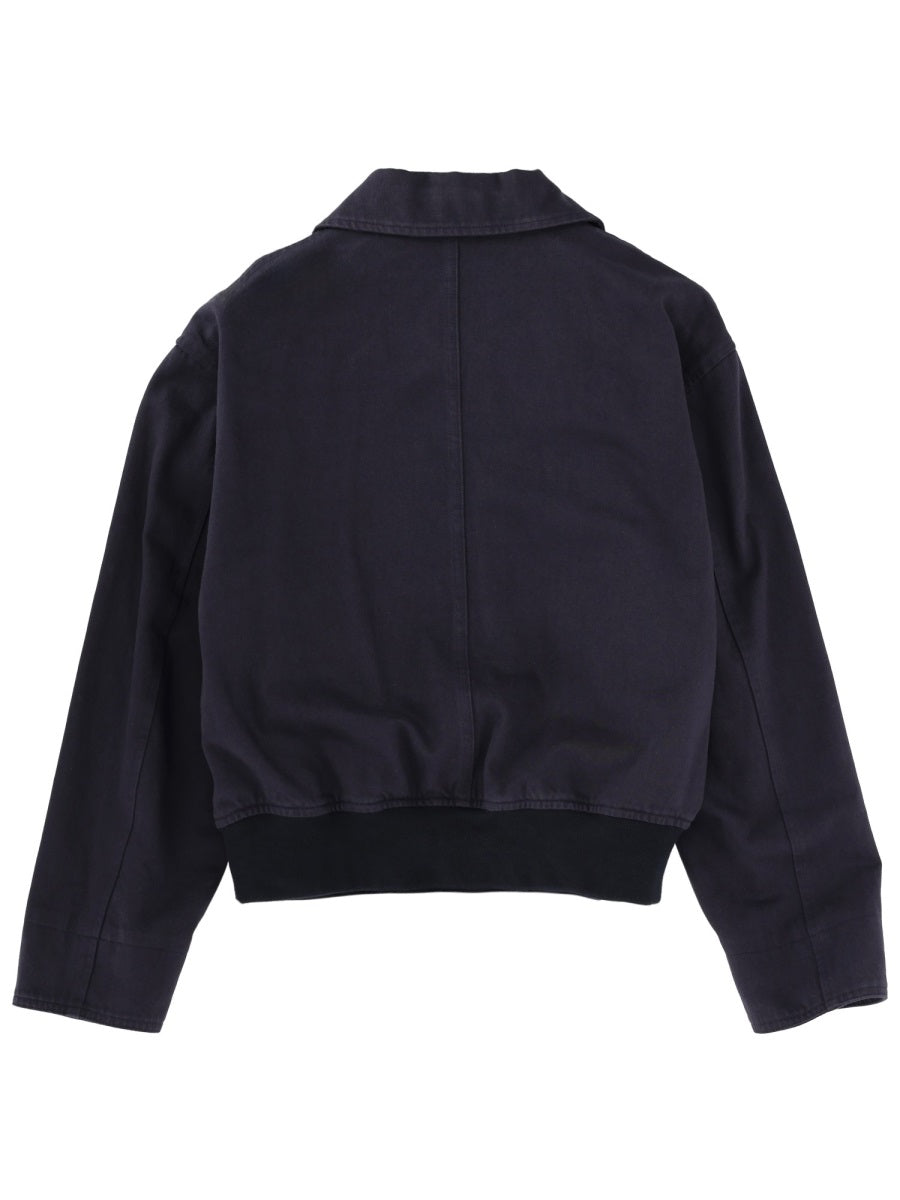 Mhl Jacket Black Cotton