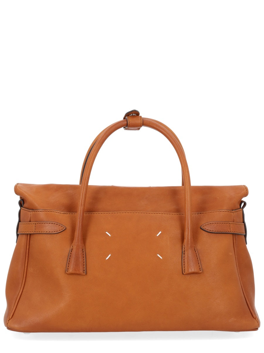 5ac Loved To Death East West Bag Brown Leather Handbags
