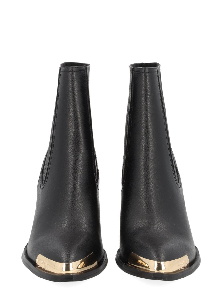 Camperos Boot Black Heel: Abs 85mm