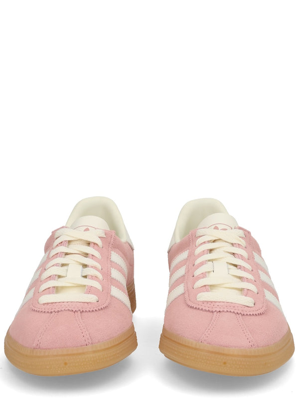 Sneaker Muenchen Pink Leather Trainers