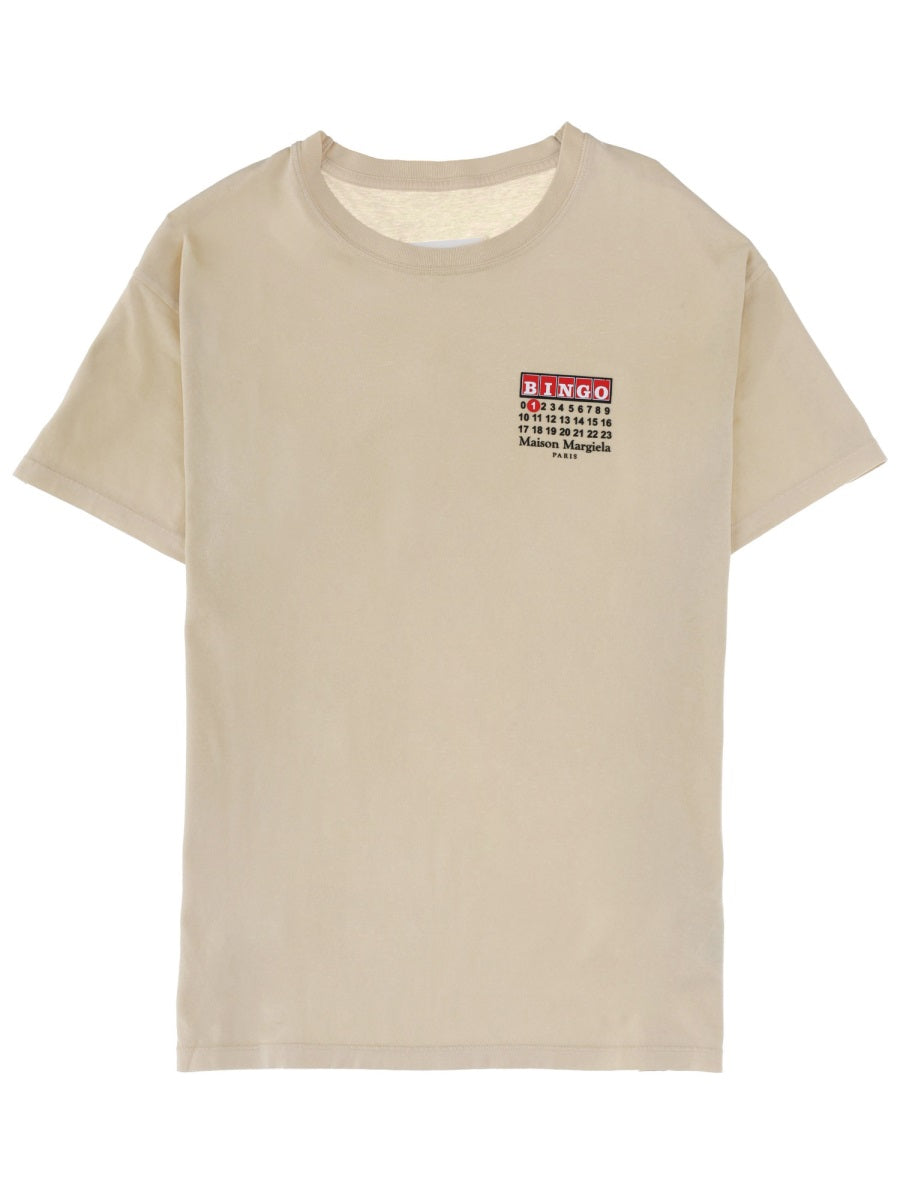Bingo T-Shirt Beige Cotton T-shirts
