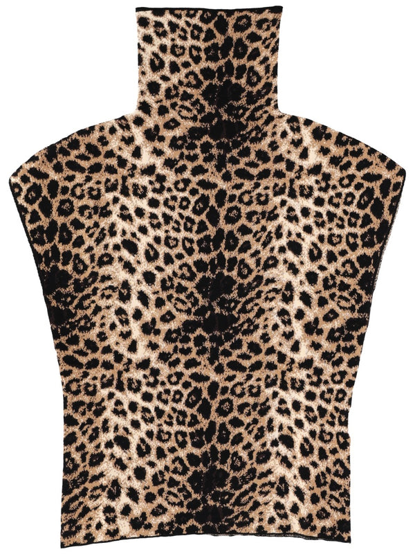 Animal Print Top Animalier Viscose Tops