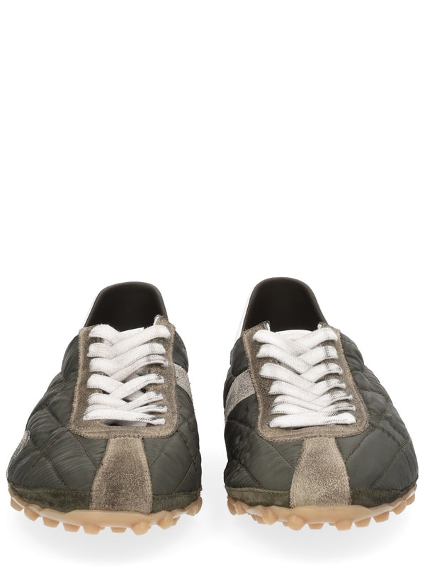 Sneaker Sprinters Green Polyester Trainers