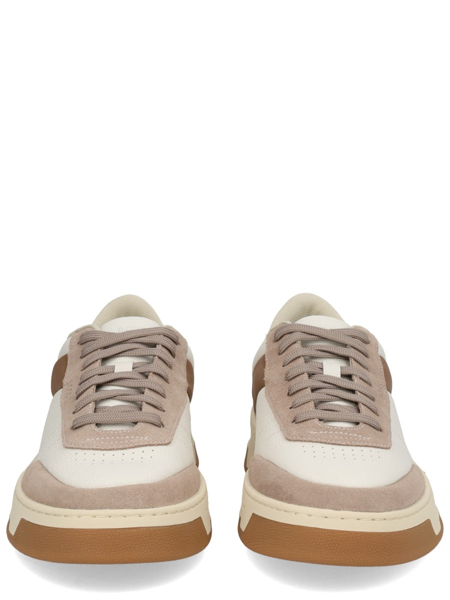 Baltimore Tenn Sneaker Beige Cow Leather Trainers