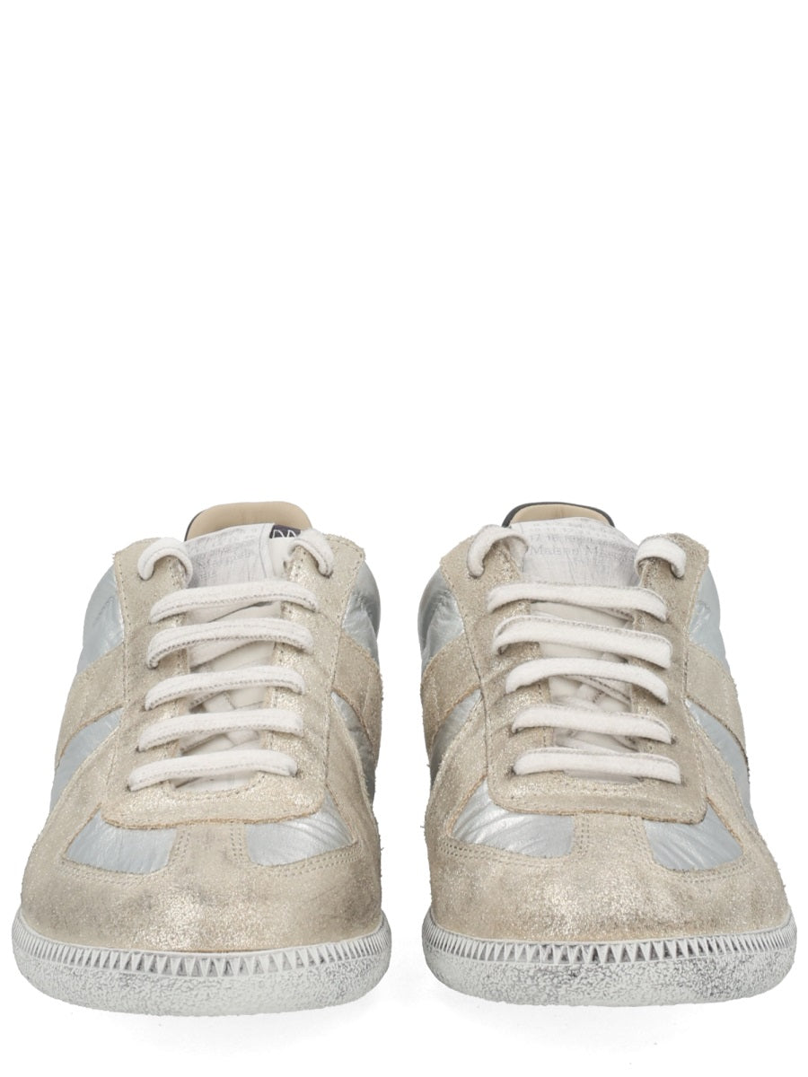 Iridescent Replica Sneaker Silver Upper: Polyester Trainers