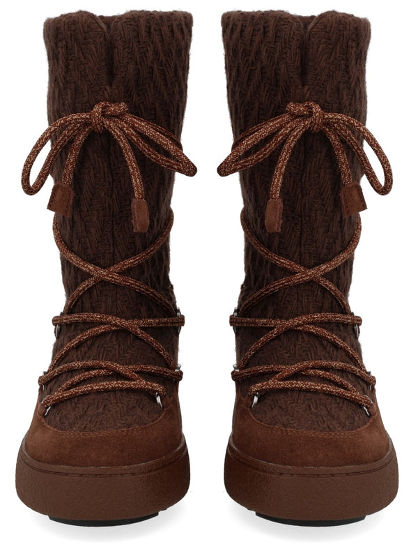 Moon Boot X Guest Residence Brown Wool