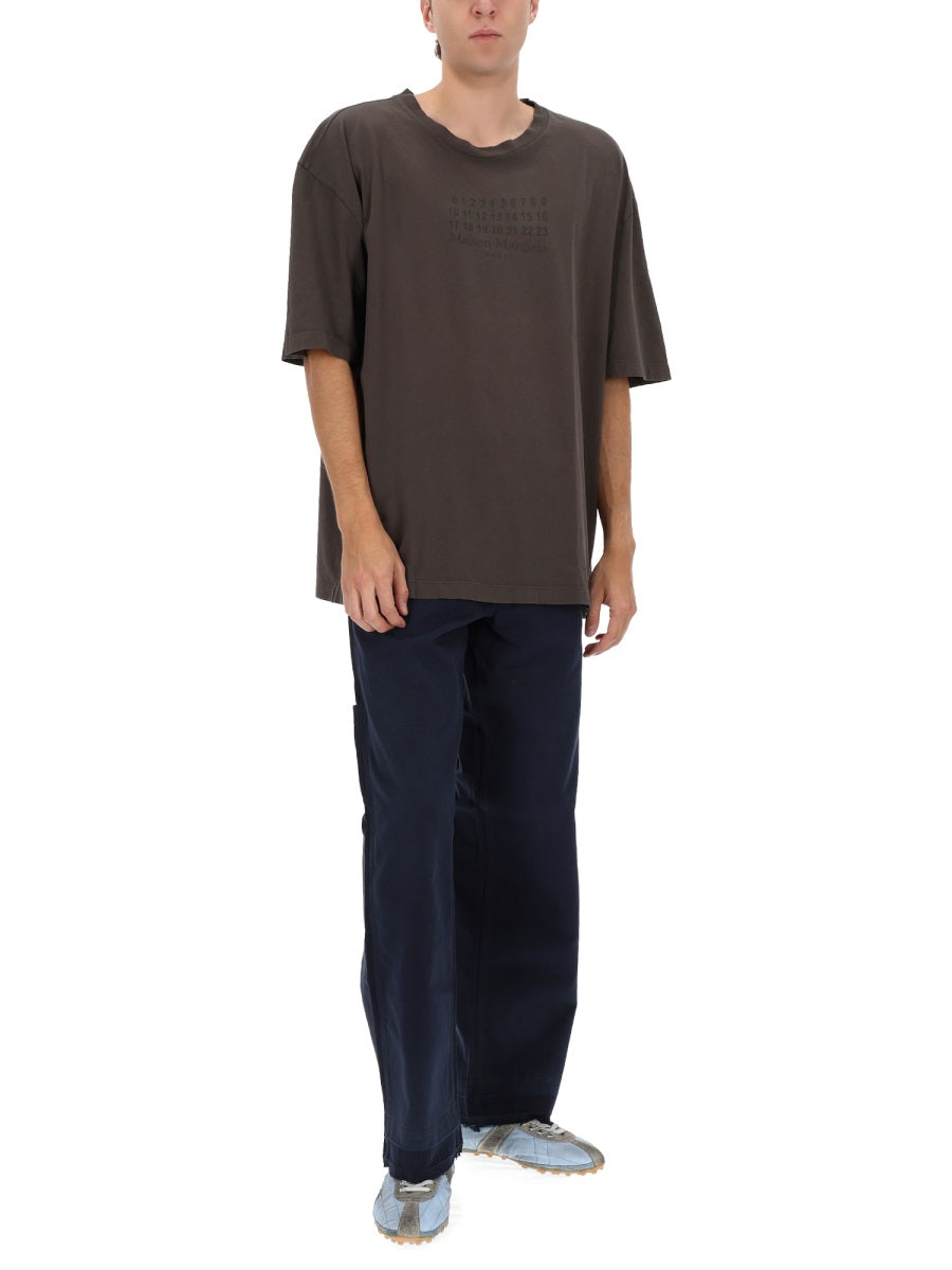 Five Pockets Jeans Blue Cotton