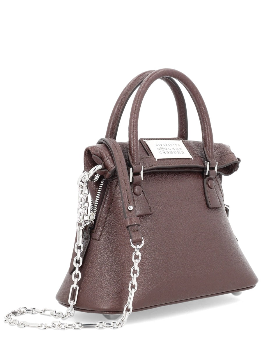 5ac Classique Bag Bordeaux Leather Handbags