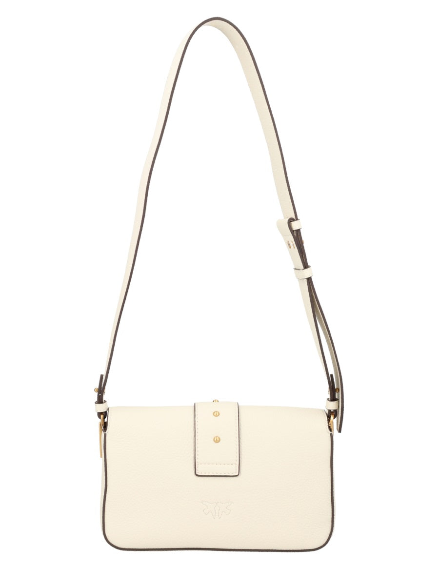 Mini Love Bag White Leather Shoulder