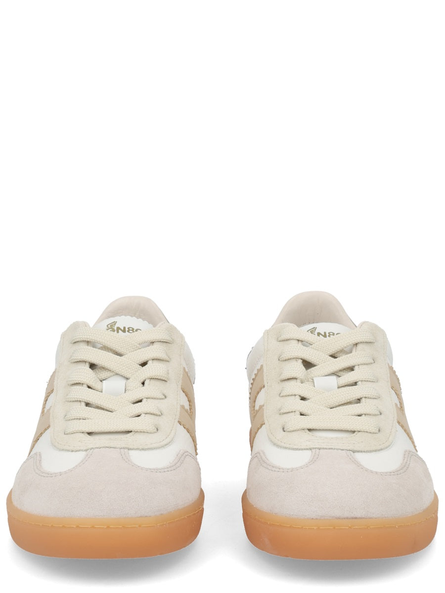 Multicolour Calf Leather Sneakers Trainers