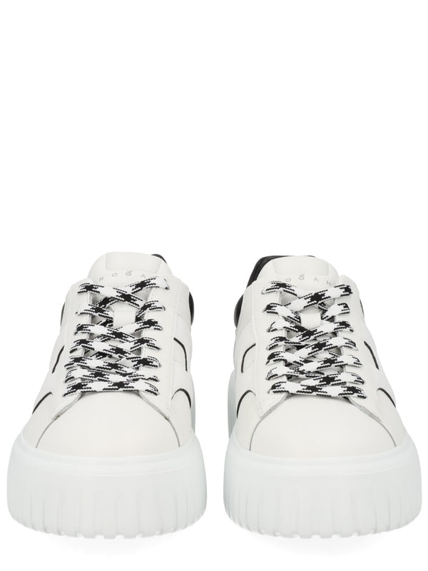 H-Stripes Sneaker White Calfskin Trainers