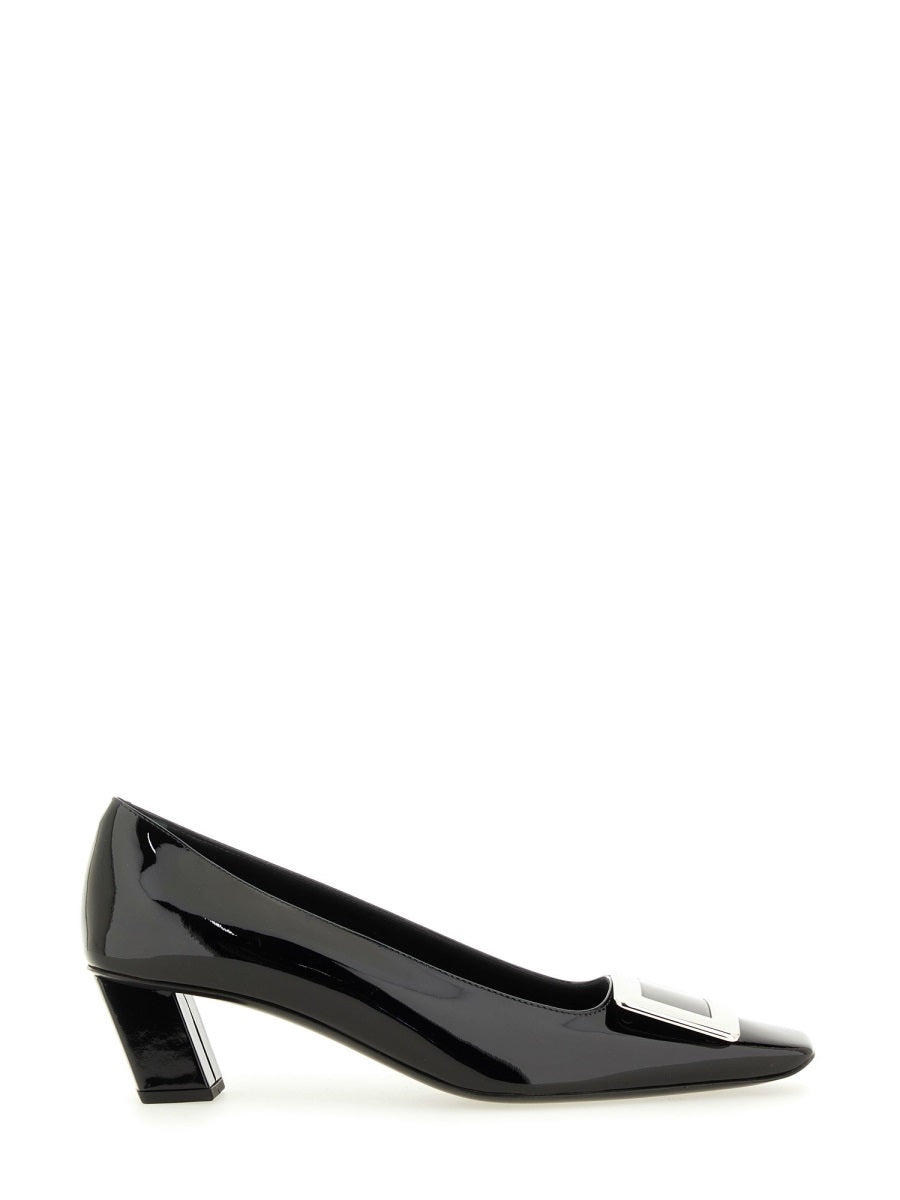 Belle Vivier Pumps Black Calfskin