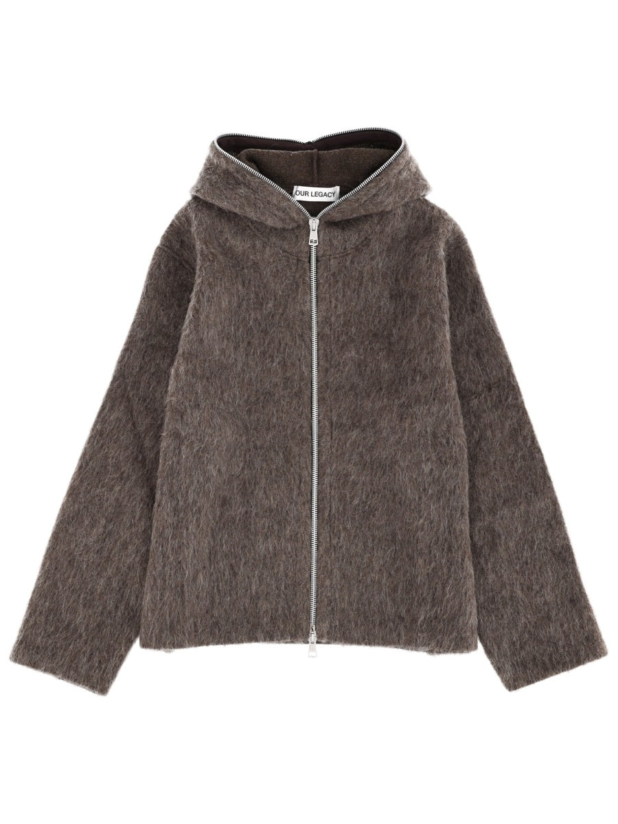 Hooded Sweatshirt Grey Sweatshirts
