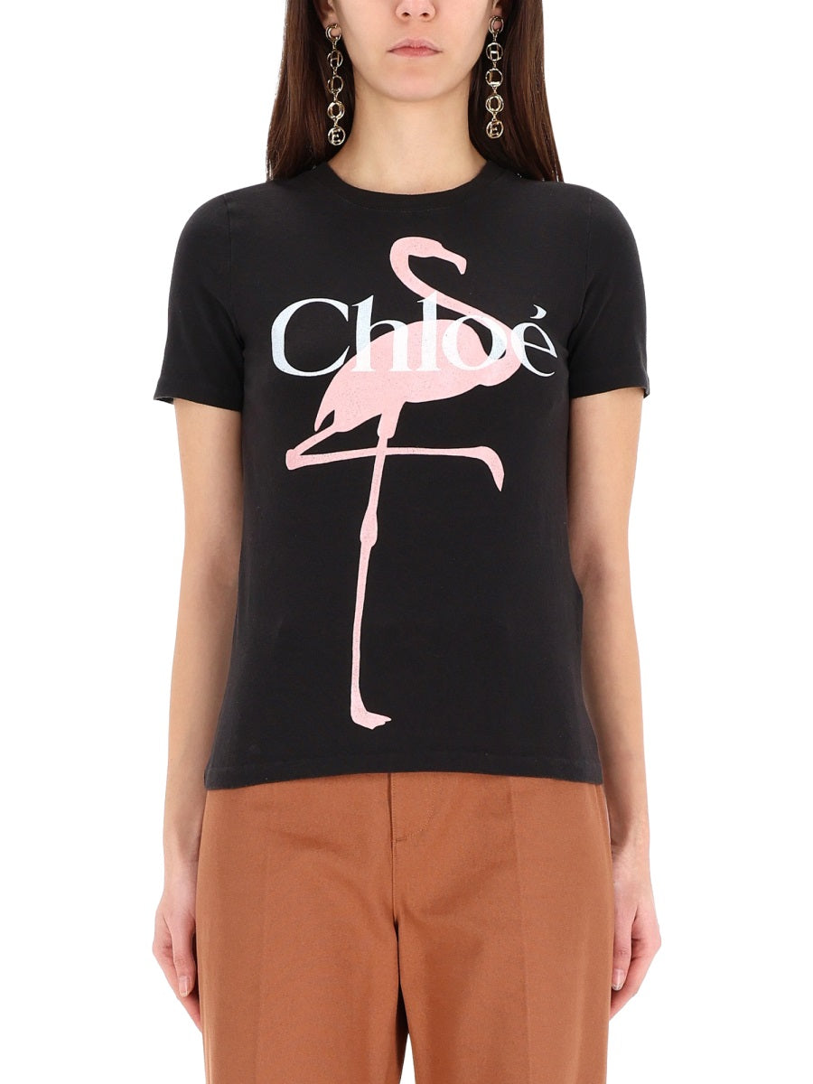 Logo T-Shirt Black Cotton T-shirts