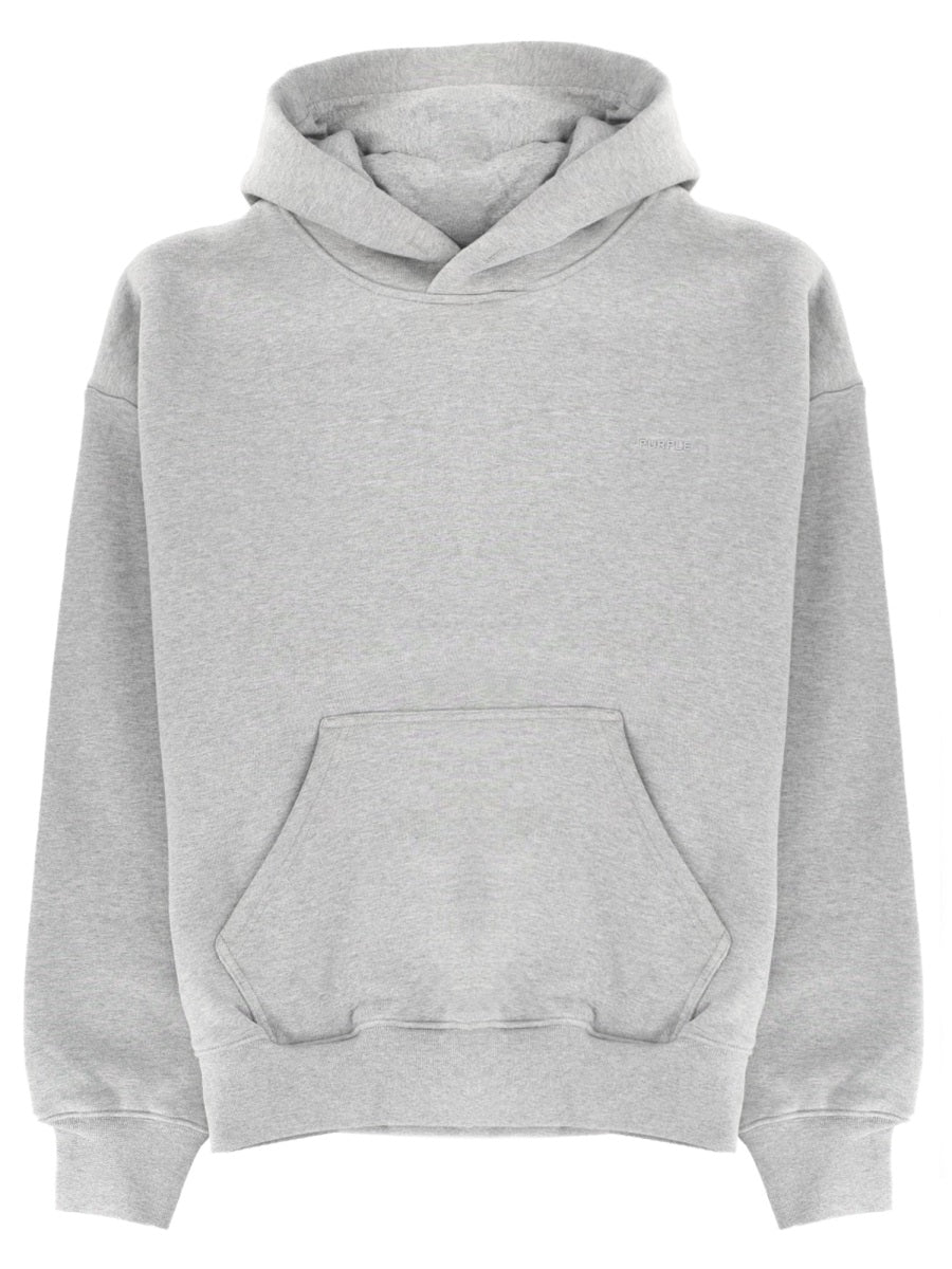Grey Oversize Fit Sweatshirt Cotton Sweatshirts
