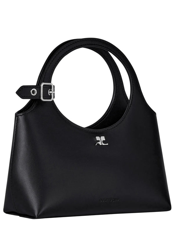 Holy Day Mini Bag Black Calf Leather Handbags