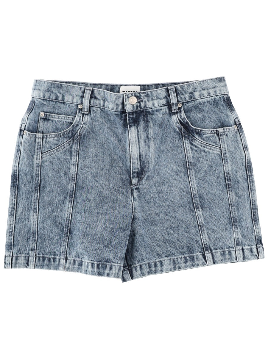 Joely Denim Shorts Cotton