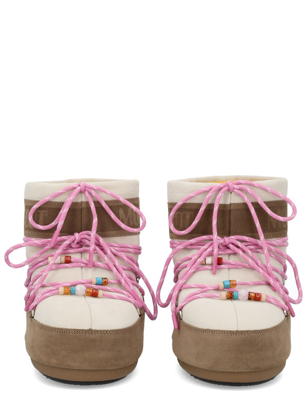 Moon Boot X Guest Residence Multicolour Cow Suede