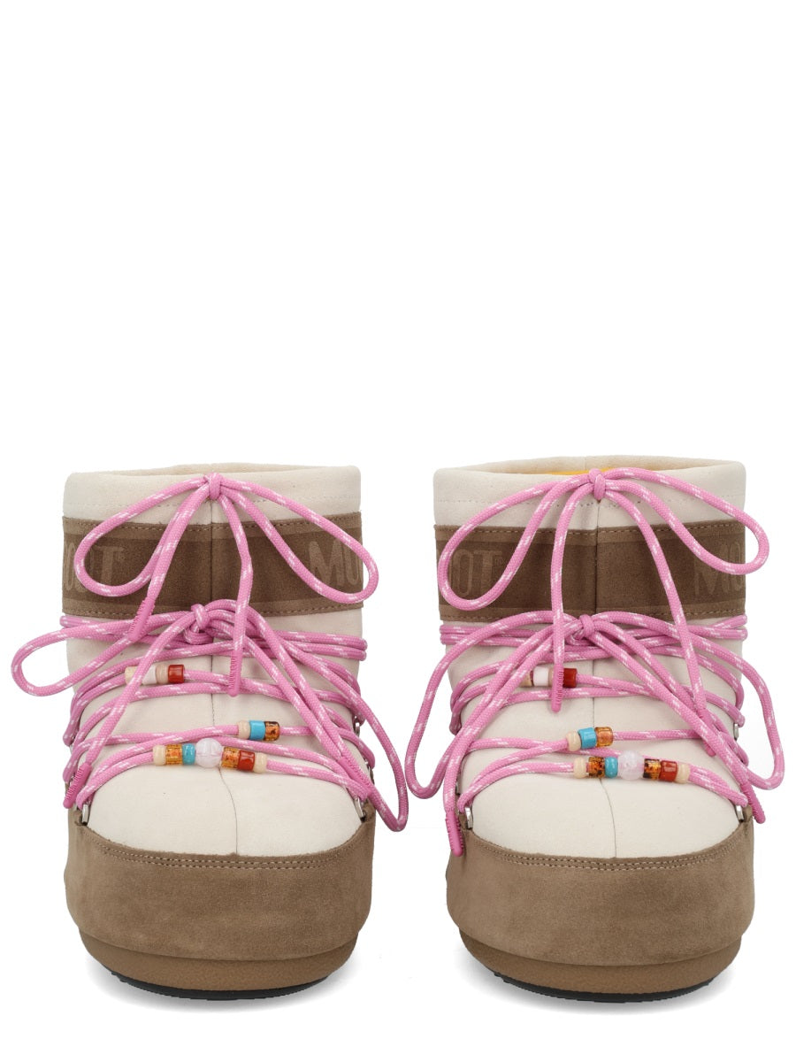 Moon Boot X Guest Residence Multicolour Cow Suede