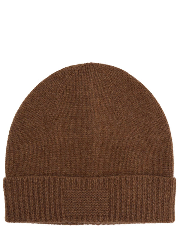 Cashmere Beanie Brown Hat