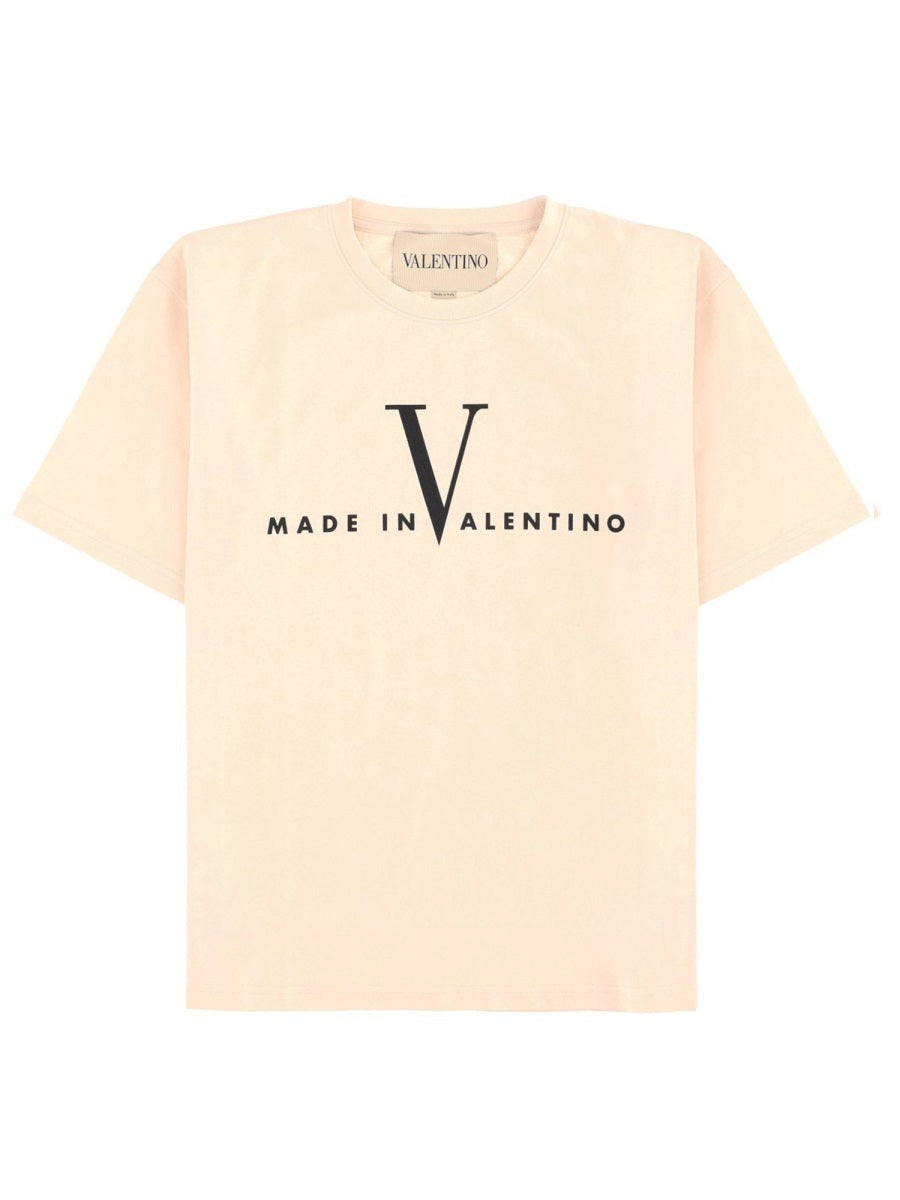 T-Shirt Made Valentino White Cotton T-shirts