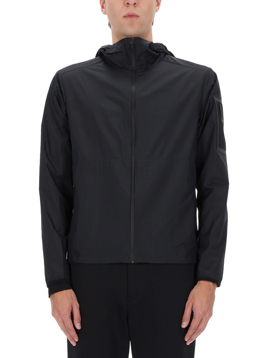 Blue Polyamide Jacket
