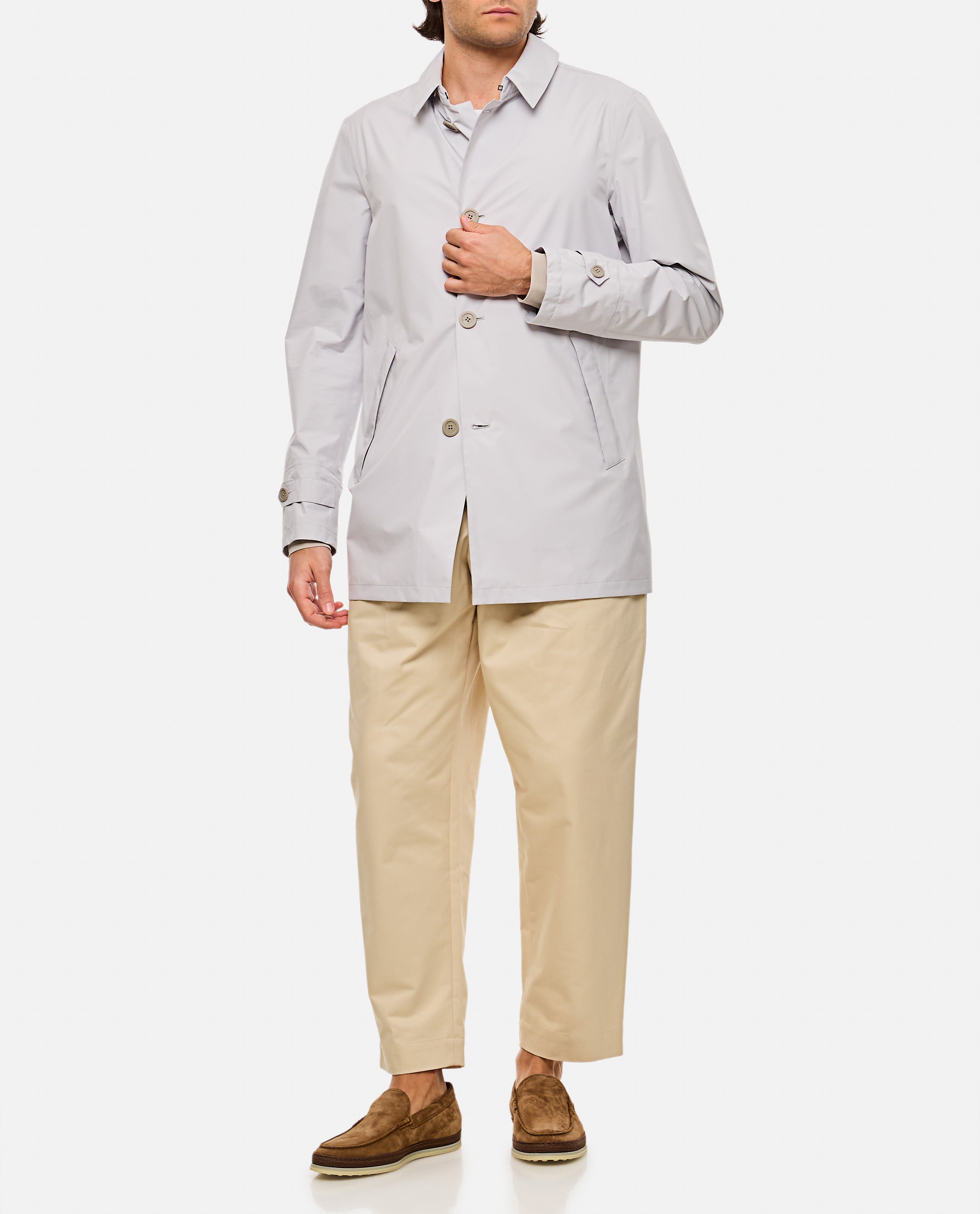 Herno Jackets Grey