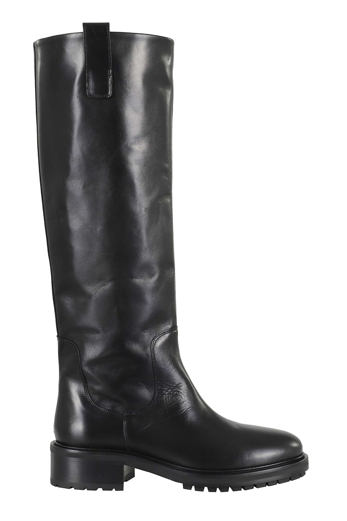 Henry Boots Black Pelle Calzature