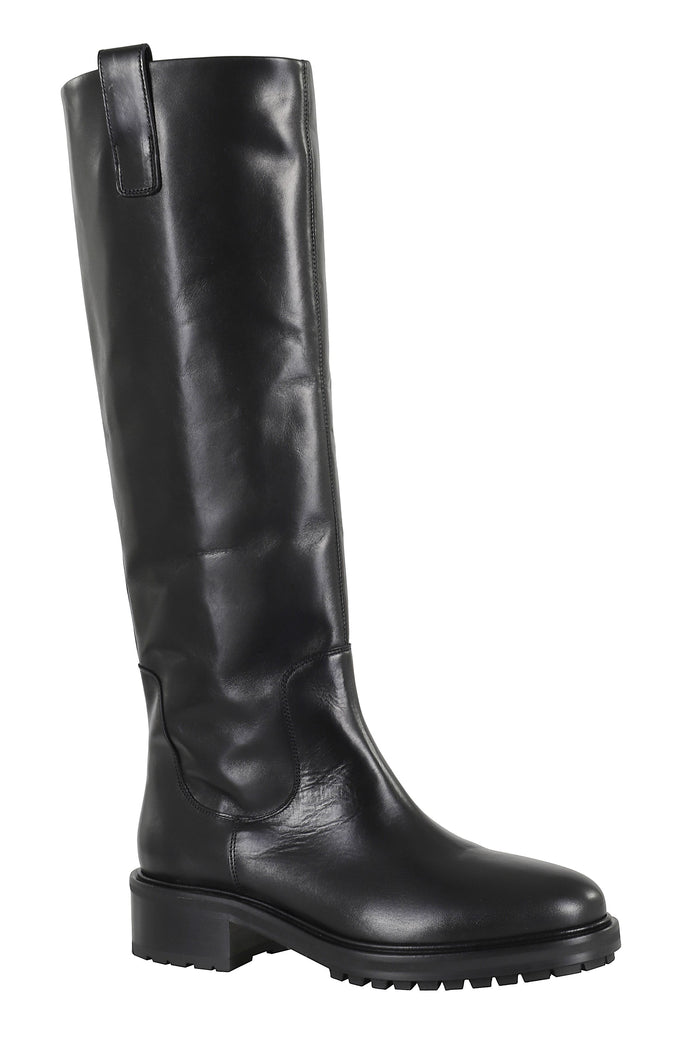 Henry Boots Black Pelle Calzature