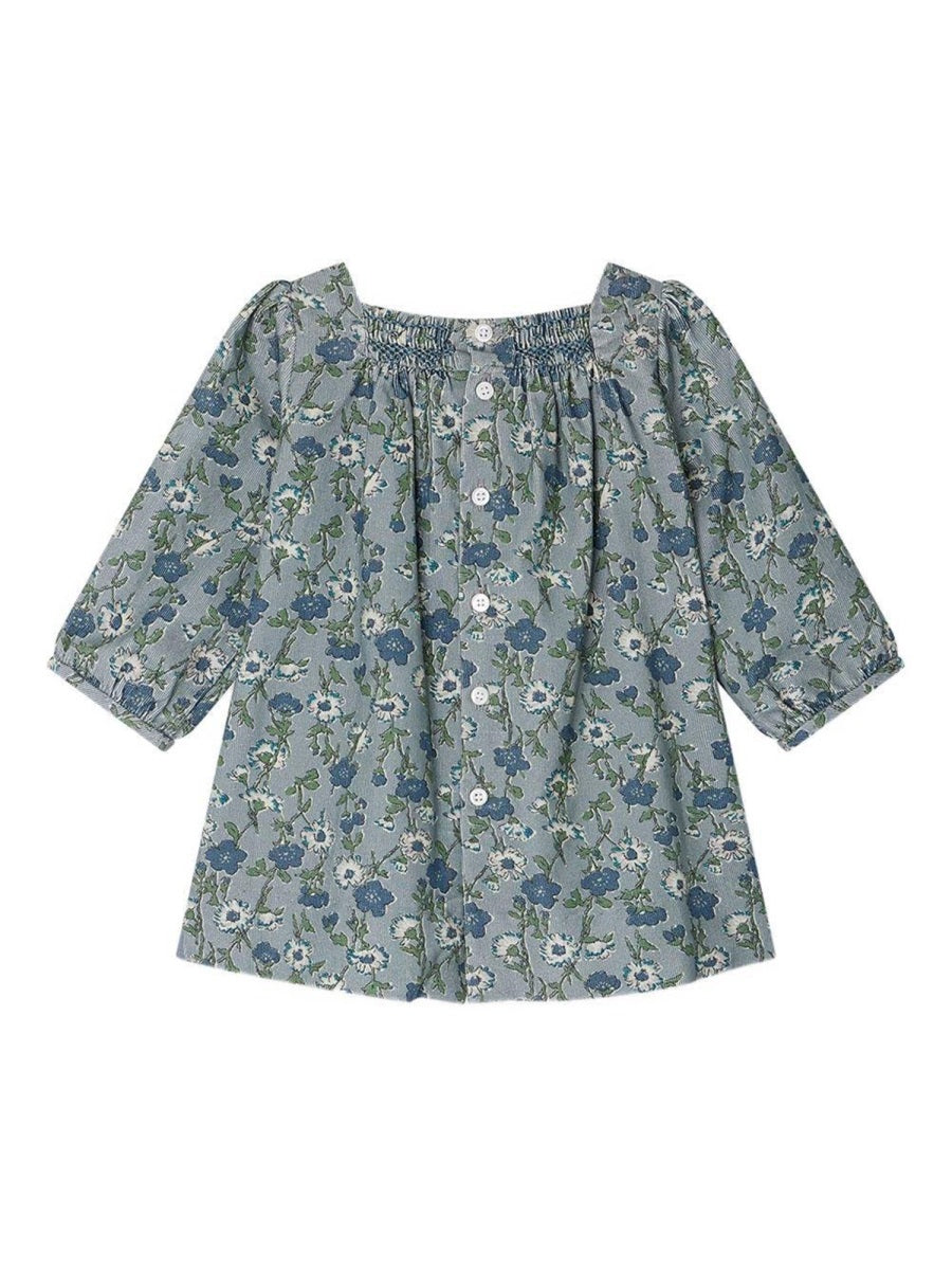 Dress Jada Green Cotton